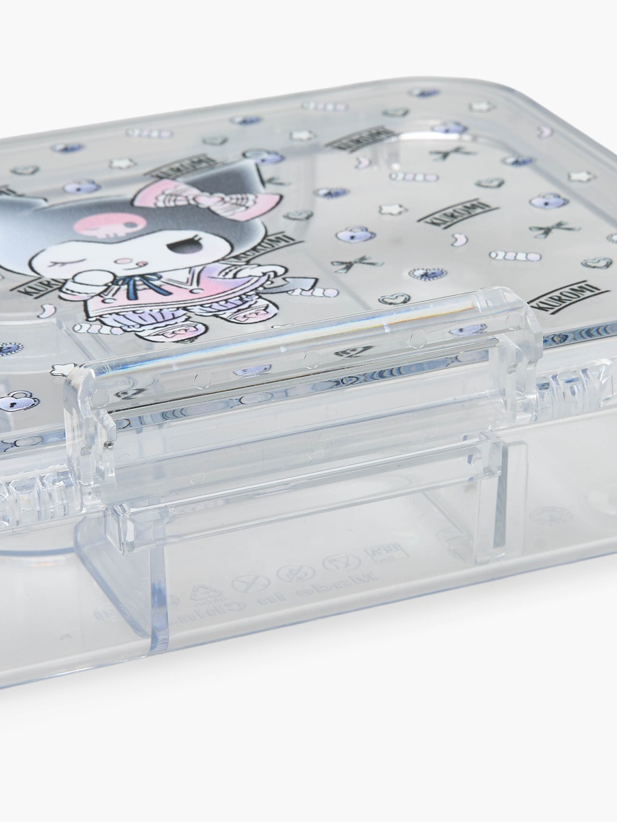 Kuromi Bento Lunch Box with Clip Lock Lid - 700 ml