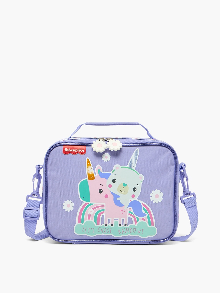 Fisher-Price Unicorn Print Lunch Bag with Detachable Strap