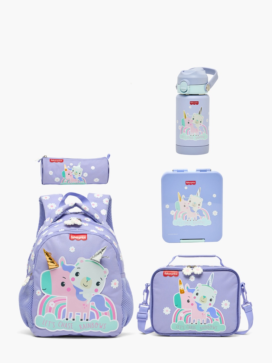 Fisher-Price Unicorn Print Lunch Bag with Detachable Strap