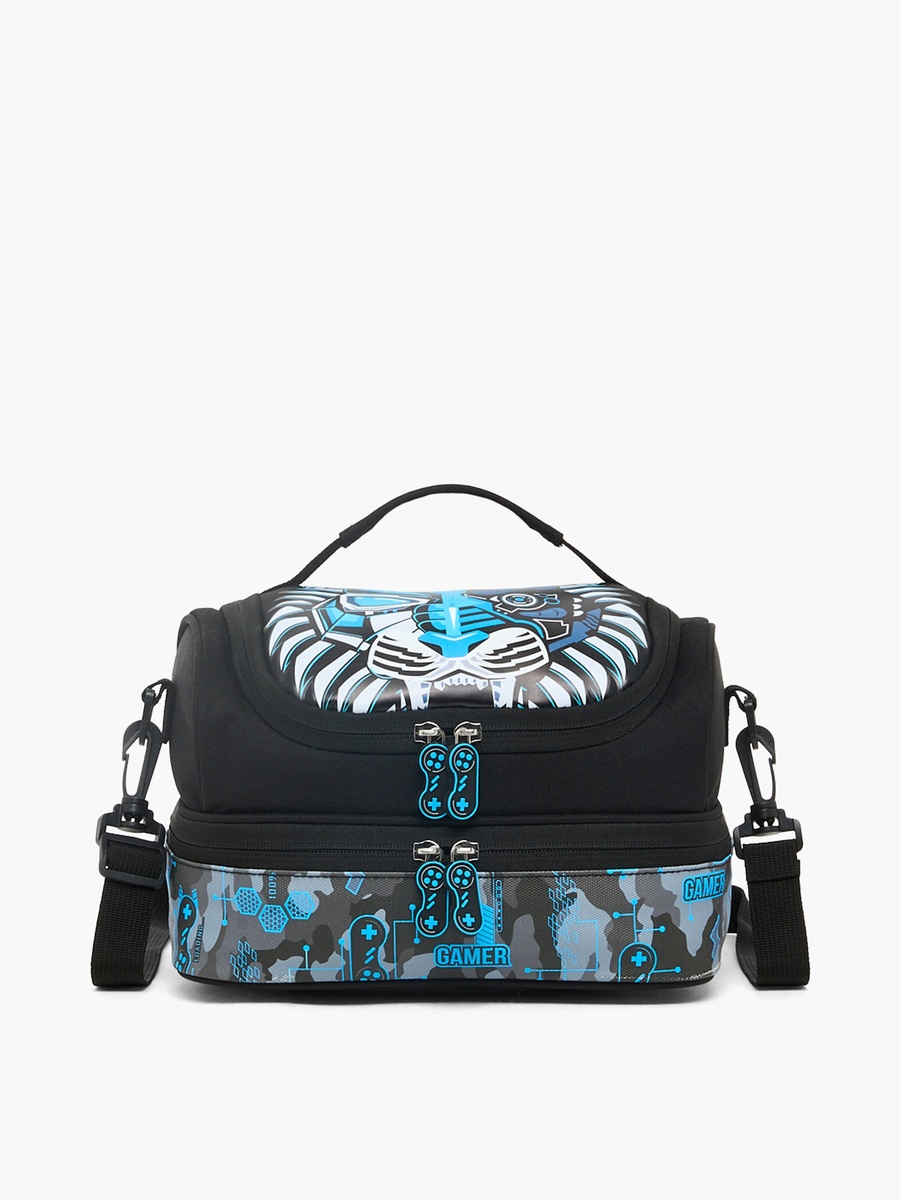 Tiger Print Lunch Bag with Thermal Insulation