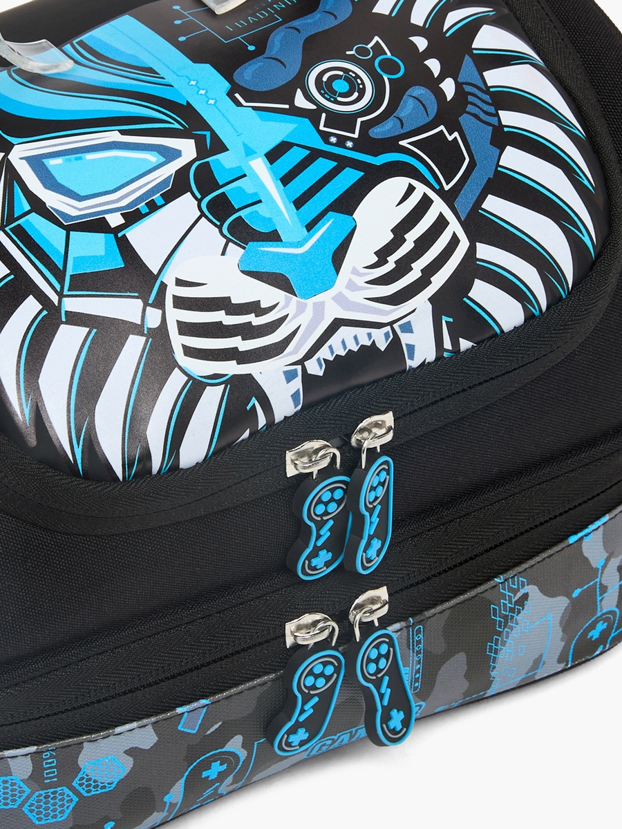 Tiger Print Lunch Bag with Thermal Insulation