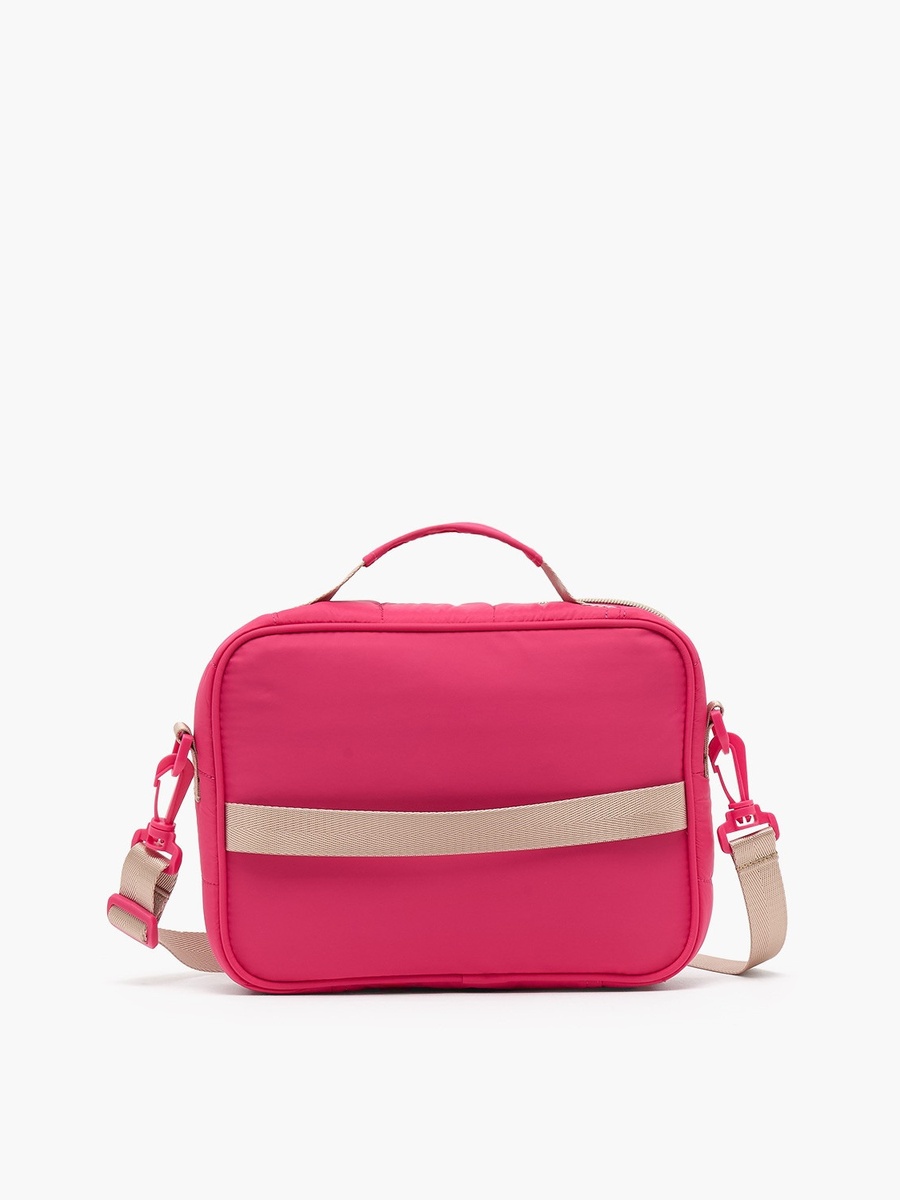 Barbie Textured Lunch Bag with Zip Closure