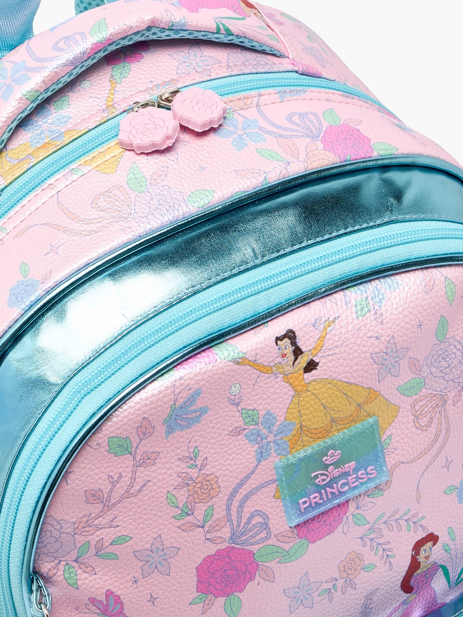 Princess Print Backpack with Laptop Compartment - 16 inches