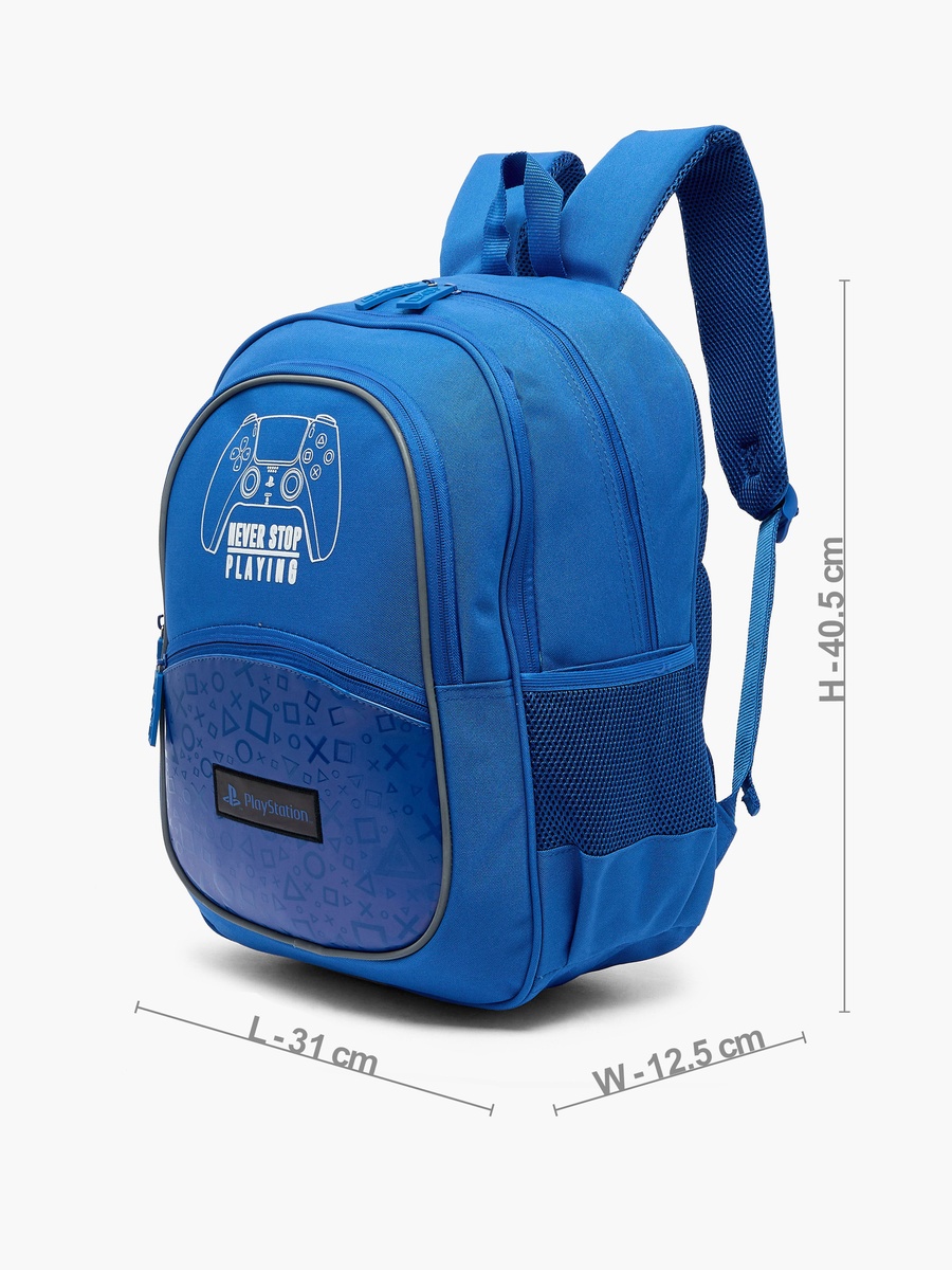 Game Controller Print Backpack with Adjustable Straps - 16 inches