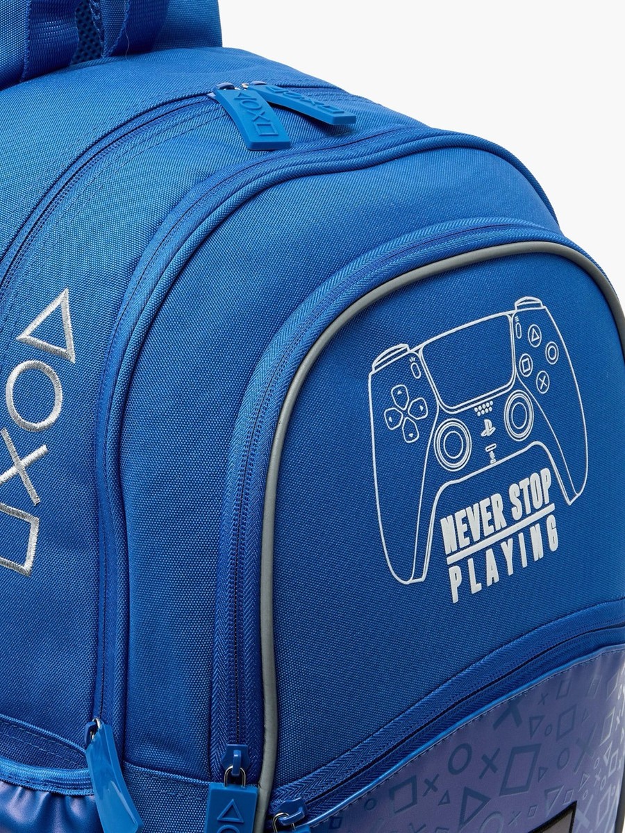 Game Controller Print Backpack with Adjustable Straps - 16 inches