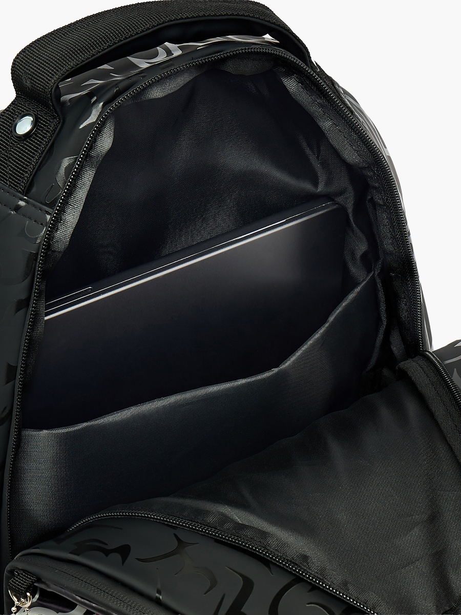KPop Demon Hunters Print Backpack with Padded Straps - 16 inches