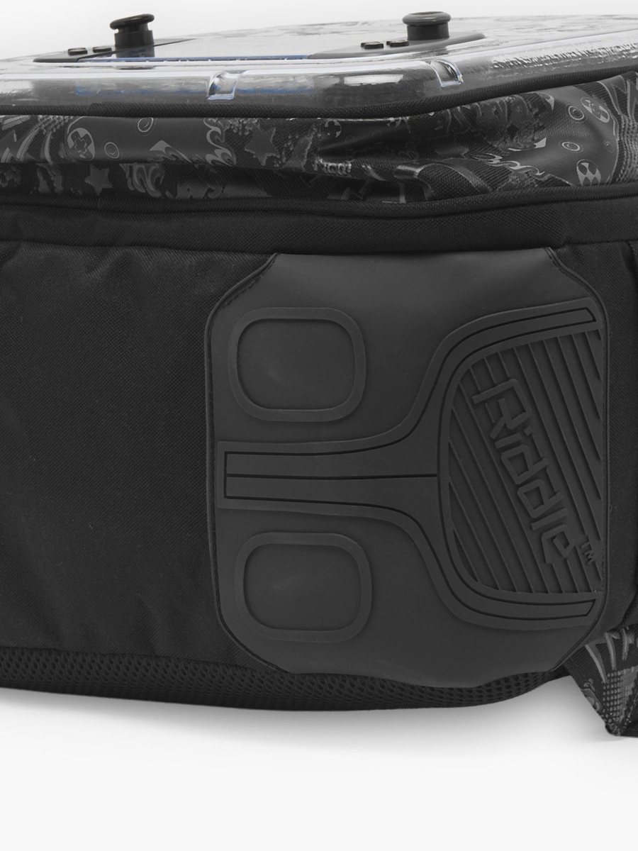 Game Print Backpack with Padded Back