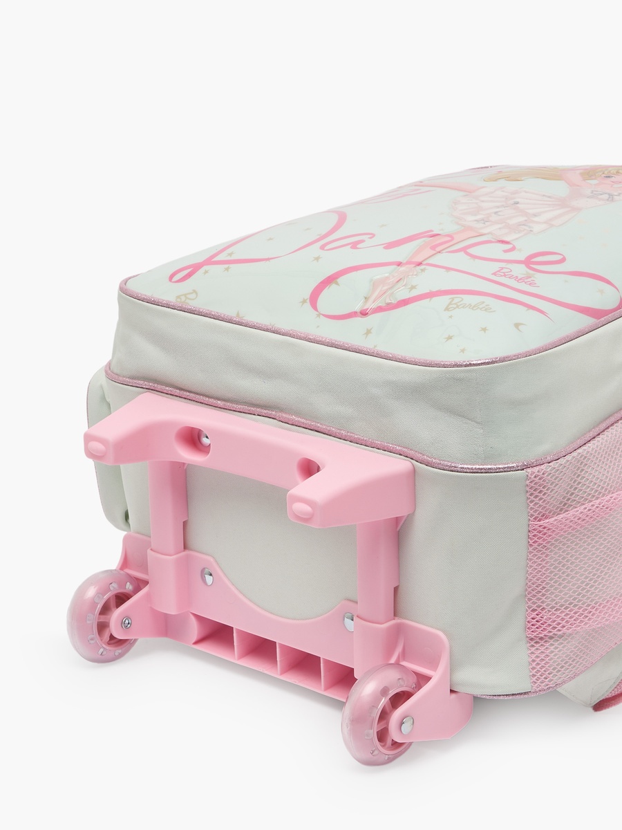 Barbie 3-Piece School Trolley Bag Set with Lunch Bag - 16 inches