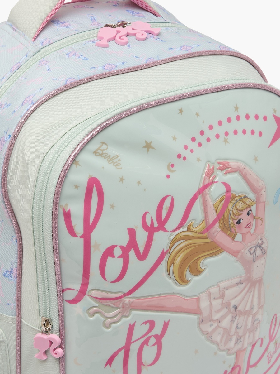 Barbie 3-Piece School Trolley Bag Set with Lunch Bag - 16 inches