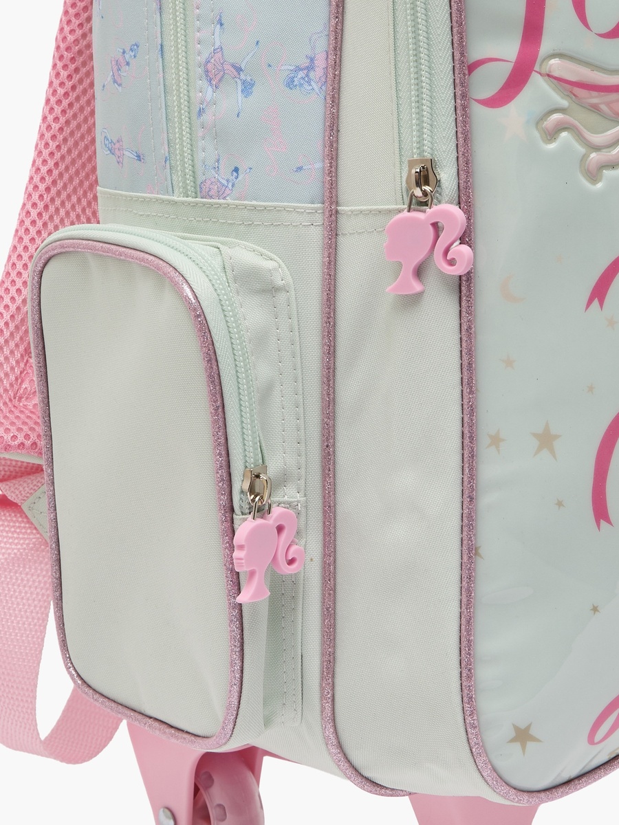 Barbie 3-Piece School Trolley Bag Set with Lunch Bag - 16 inches