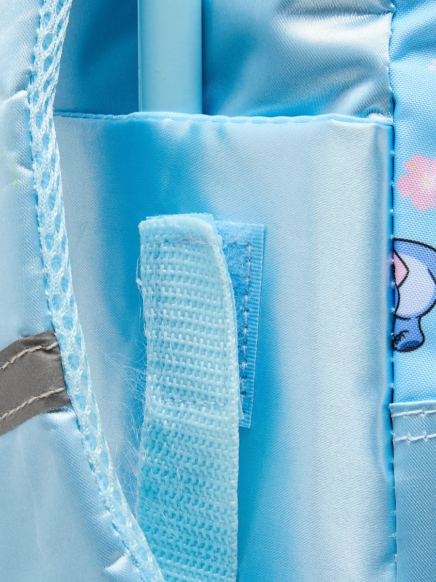 Stitch Print 3-Piece School Trolley Bag Set with Lunch Box - 14 inches