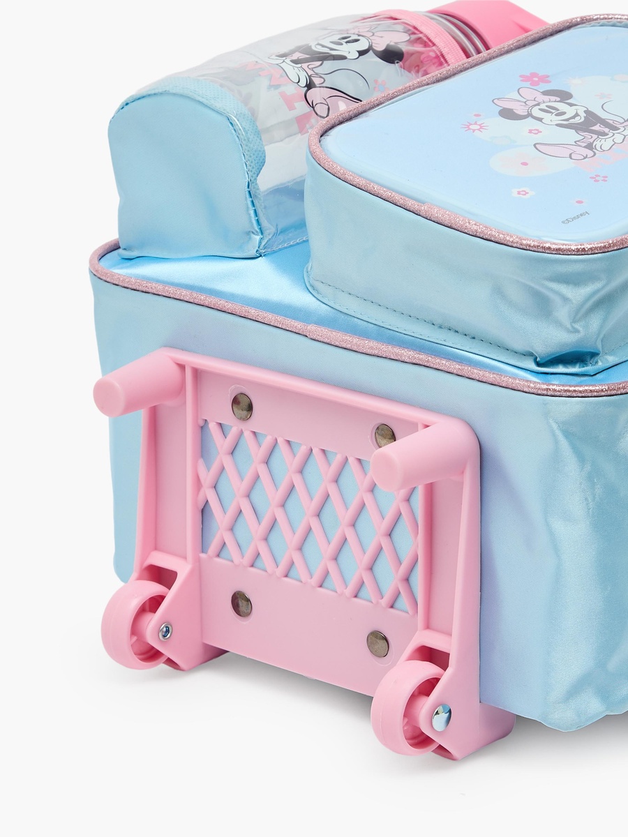 Minnie Mouse 3-Piece School Trolley Bag Set with Lunch Box - 14 inches