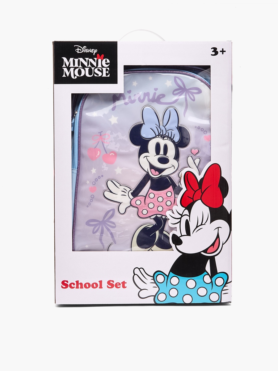 Minnie Mouse 5-Piece School Trolley Bag Set with Lunch Bag - 16 inches