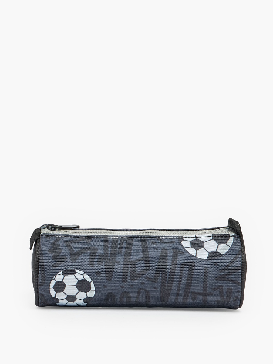 Football 3-Piece School Trolley Bag Set with Lunch Bag - 18 inches