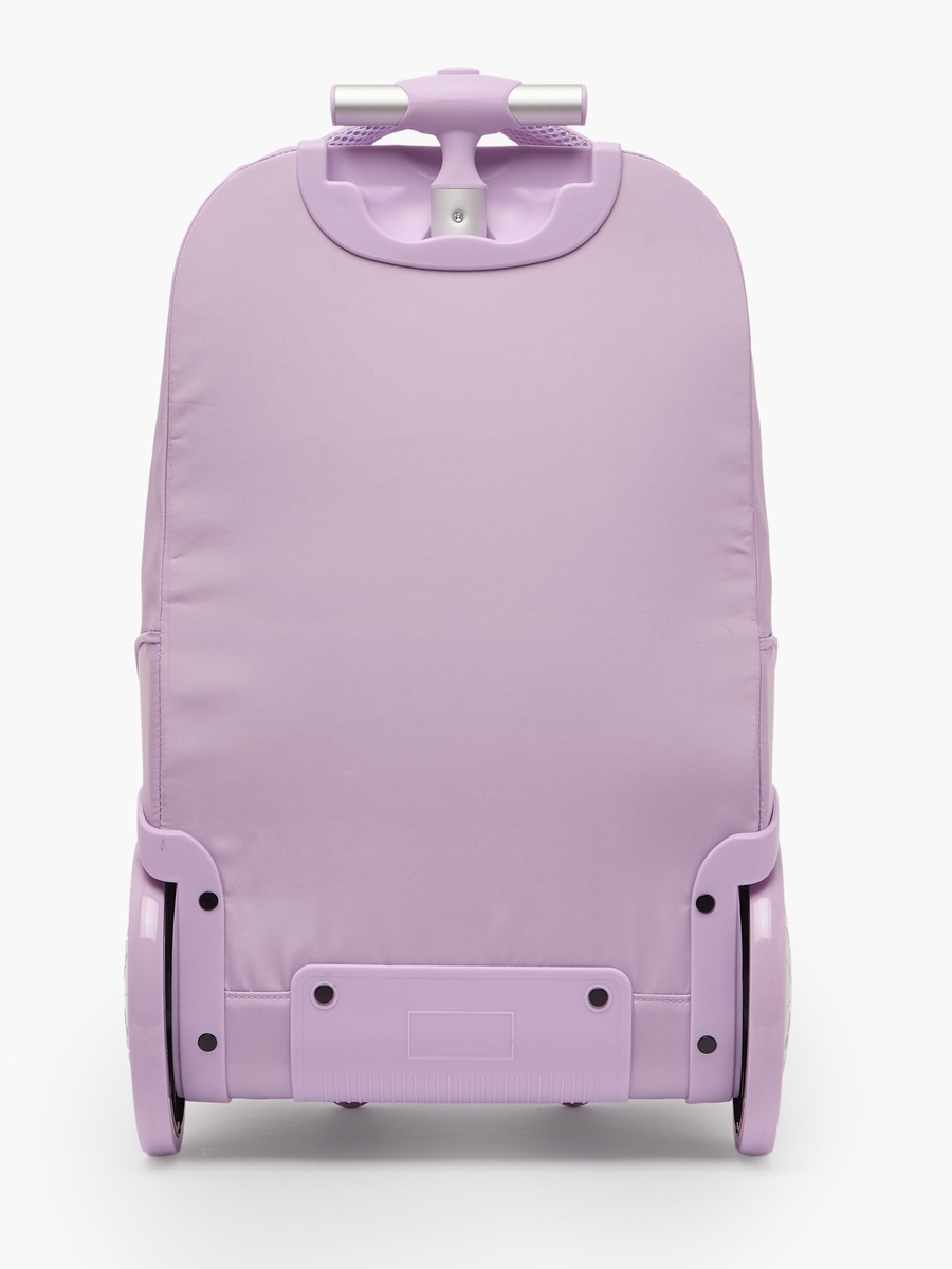 Heart Print 3-Piece School Trolley Bag Set with Lunch Bag - 18 inches