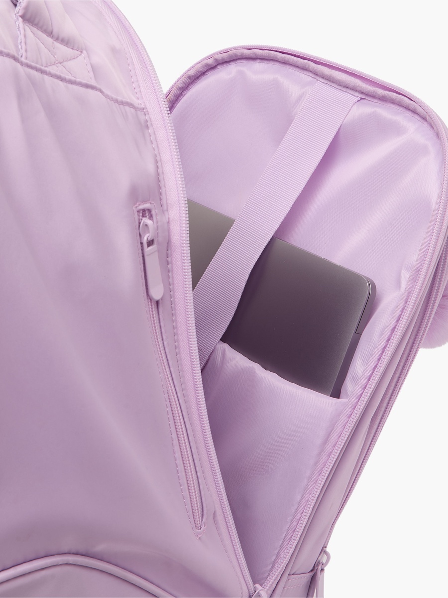 Heart Print 3-Piece School Trolley Bag Set with Lunch Bag - 18 inches