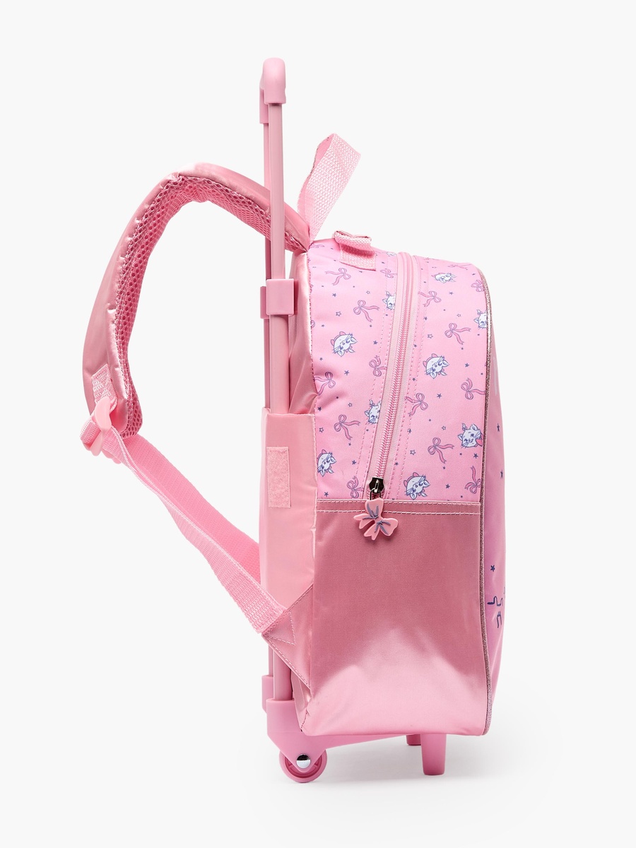 Marie Print 3-Piece School Trolley Bag Set with Lunch Bag - 14 inches