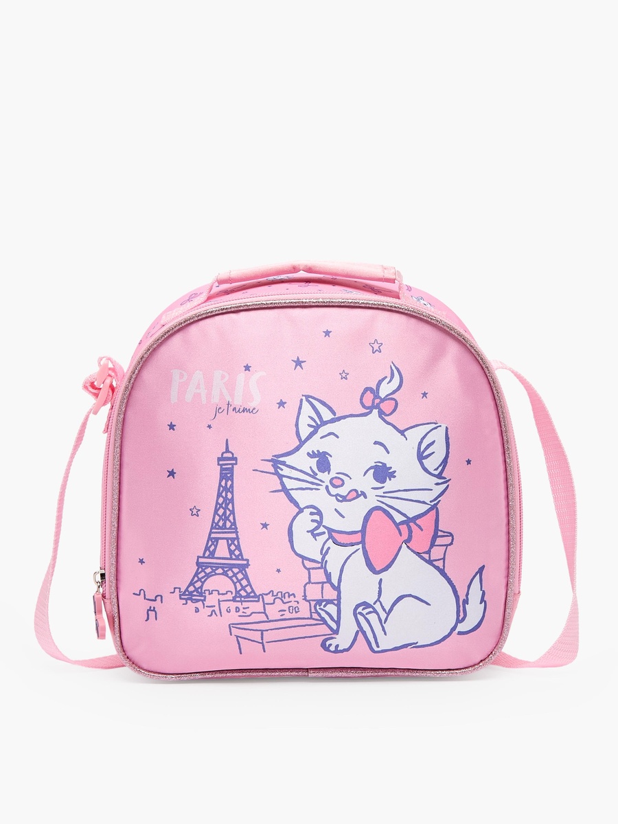 Marie Print 3-Piece School Trolley Bag Set with Lunch Bag - 14 inches