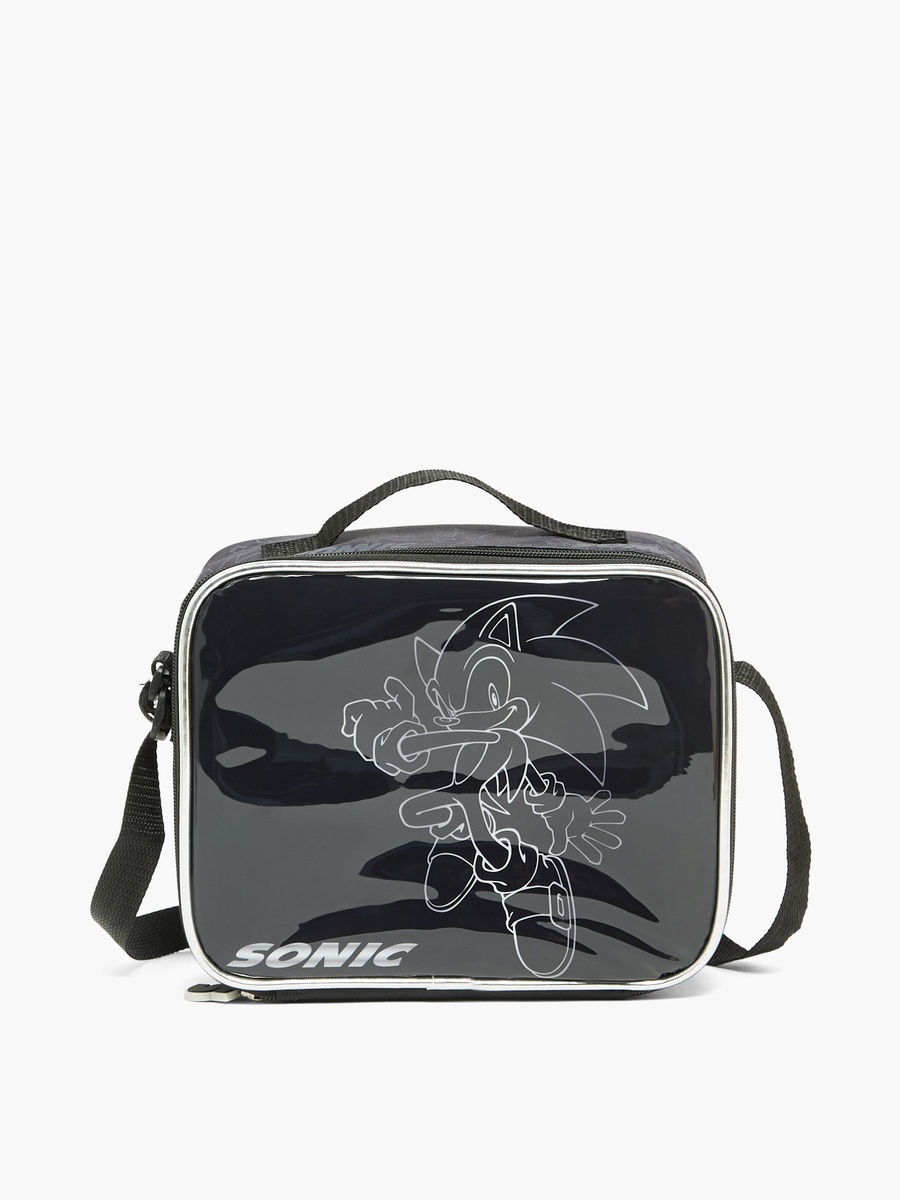 Sonic 5-Piece School Trolley Bag Set with Lunch Bag - 16 inches