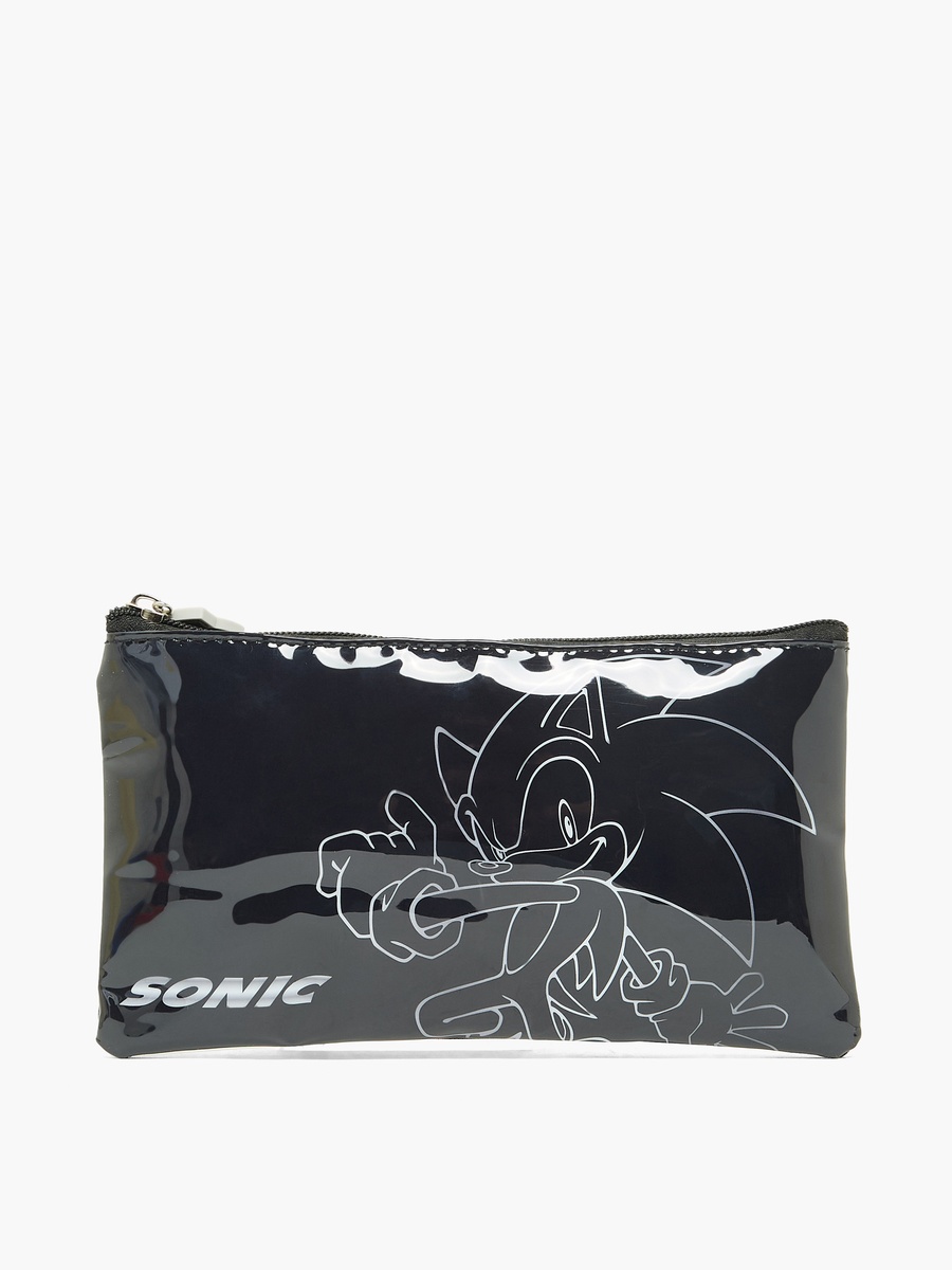 Sonic 5-Piece School Trolley Bag Set with Lunch Bag - 16 inches