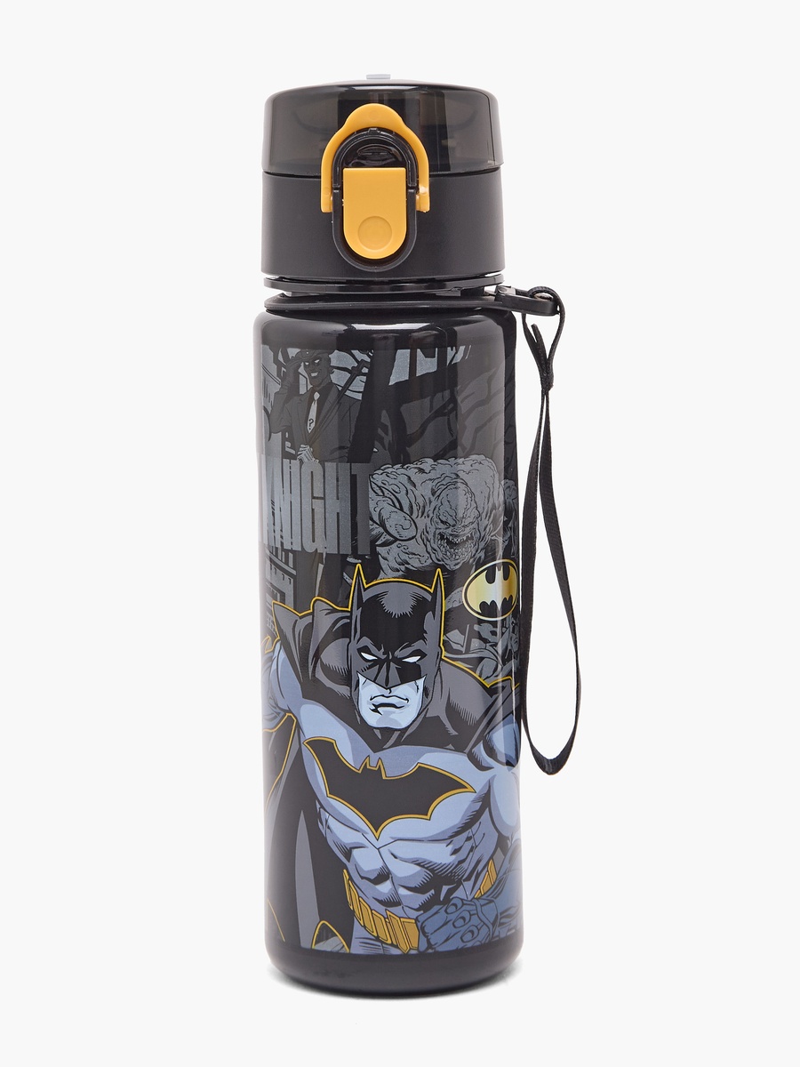 Batman Print 5-Piece School Trolley Bag Set with  Lunch Bag - 16 inches
