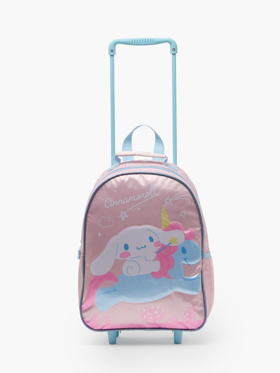 Cinnamoroll 3-Piece School Trolley Bag Set with Lunch Bag - 14 inches