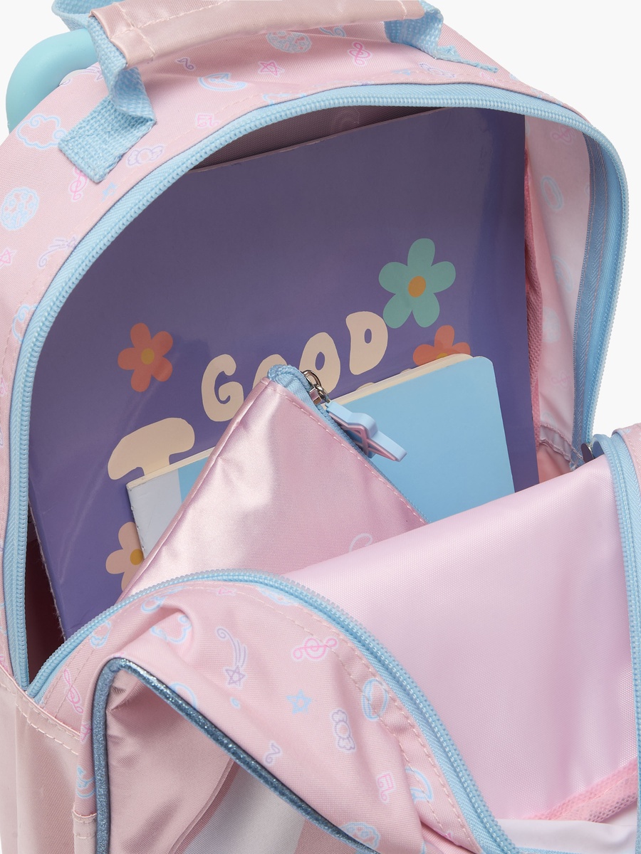 Cinnamoroll 3-Piece School Trolley Bag Set with Lunch Bag - 14 inches