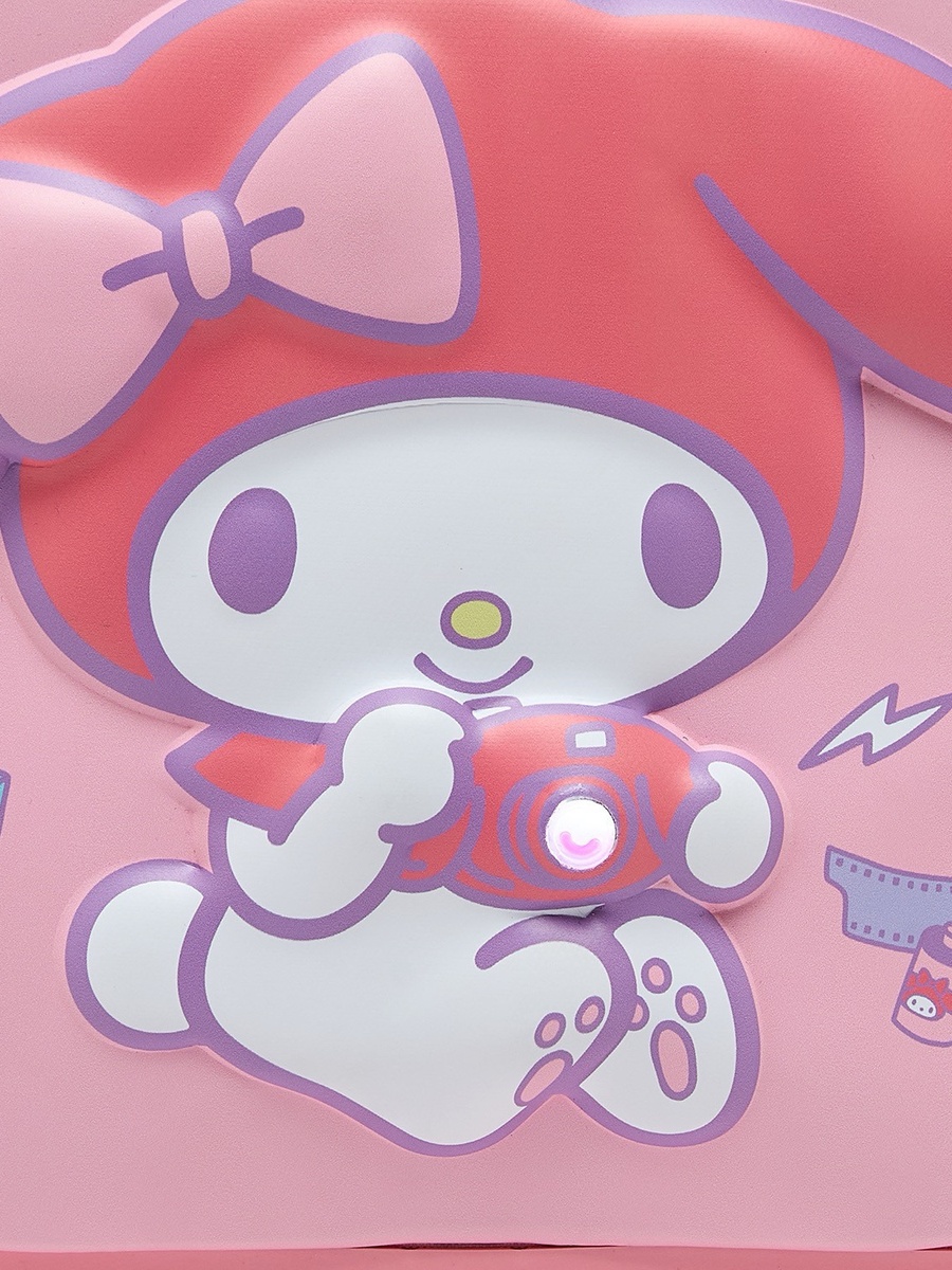 My Melody Print Trolley Bag Retractable Handle - 14 inches
