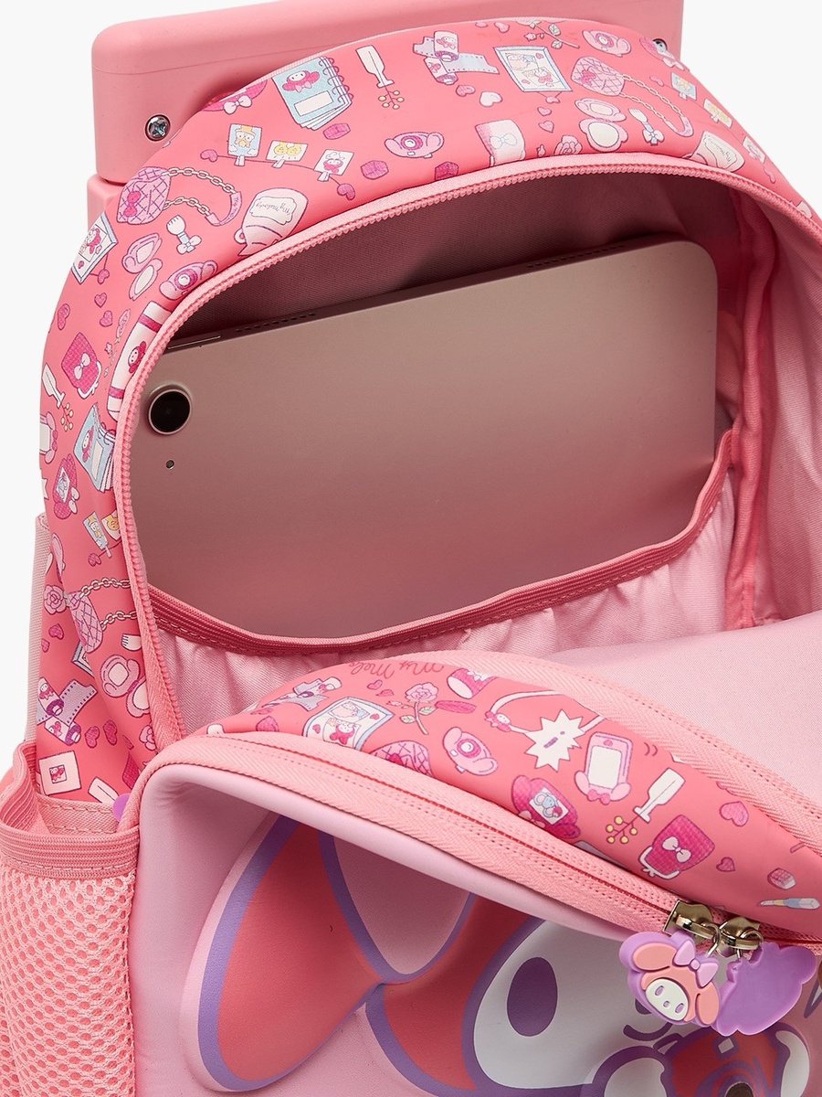 My Melody Print Trolley Bag Retractable Handle - 14 inches