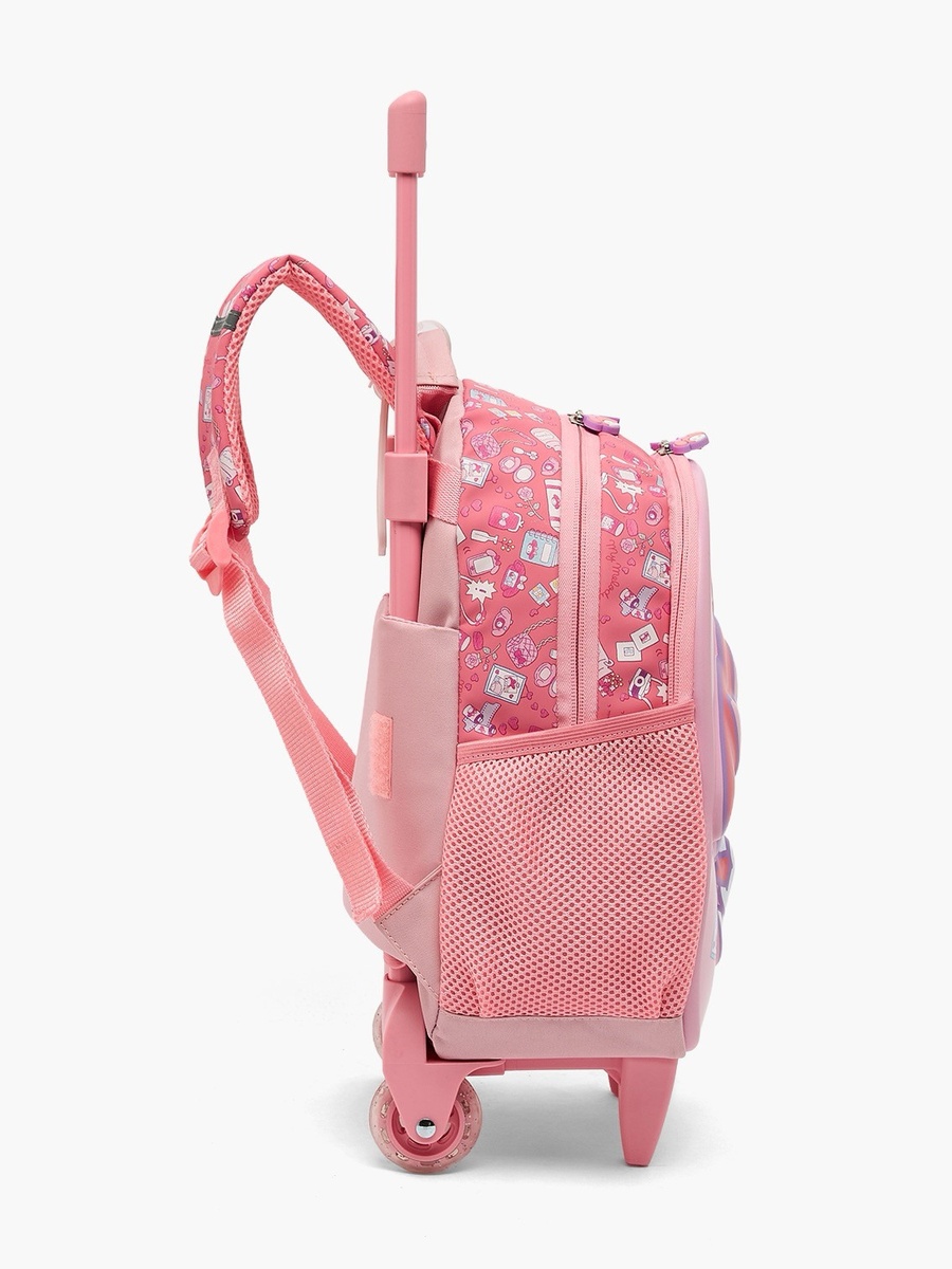 My Melody Print Trolley Bag Retractable Handle - 14 inches