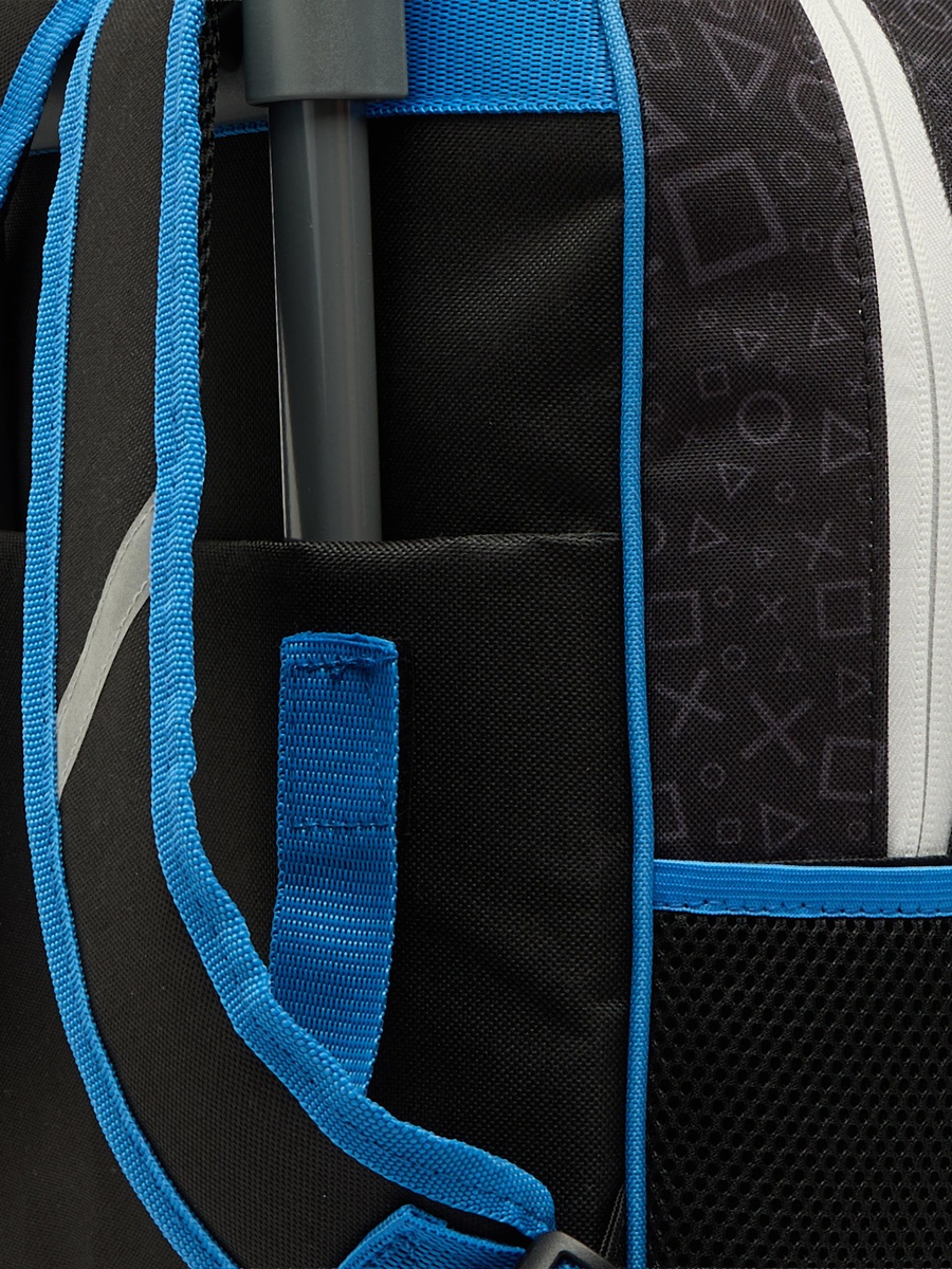 Print 5-Piece School Trolley Bag Set with Lunch Bag - 16 inches