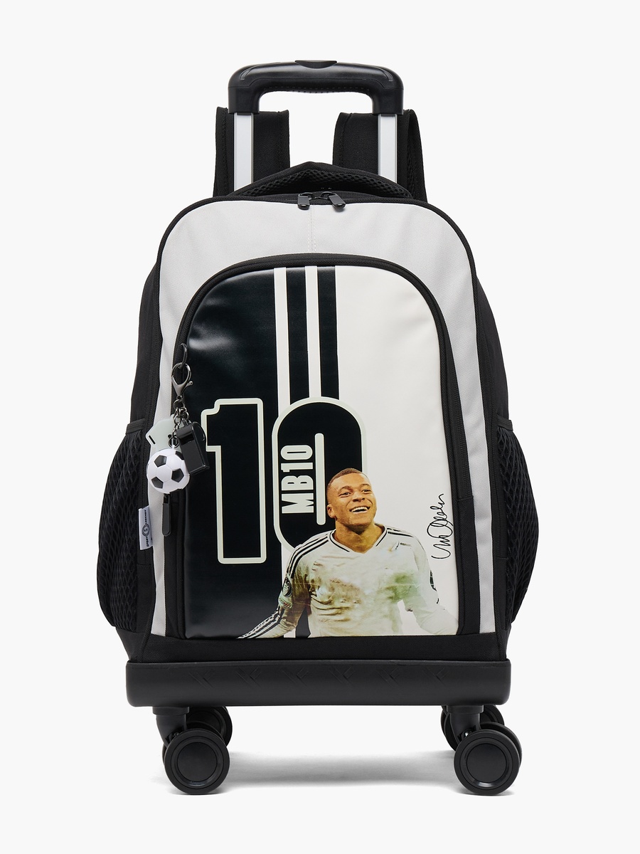 Kylian Mbappe Trolley Bag with Durable Wheels - 18 inches