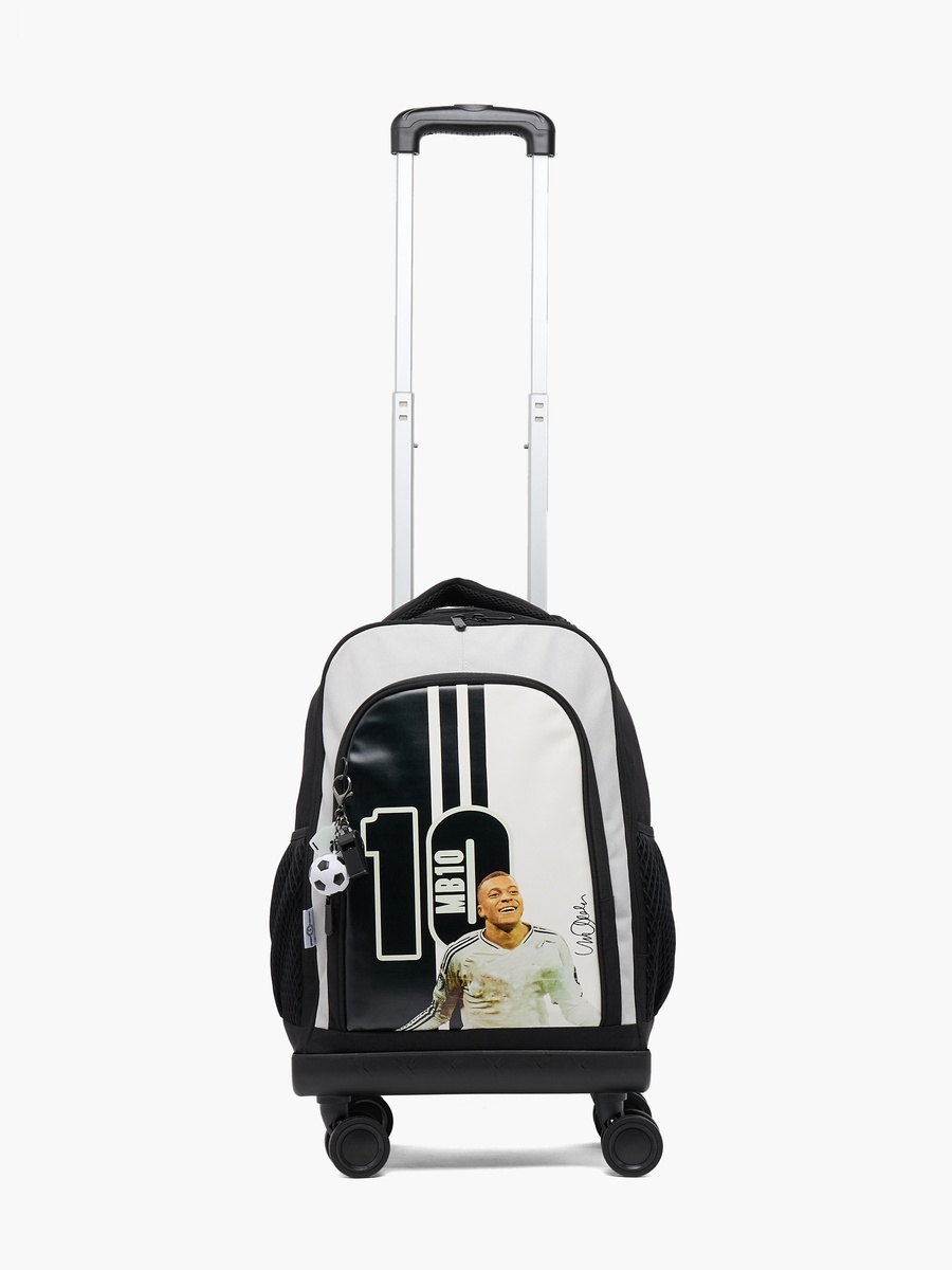 Kylian Mbappe Trolley Bag with Durable Wheels - 18 inches