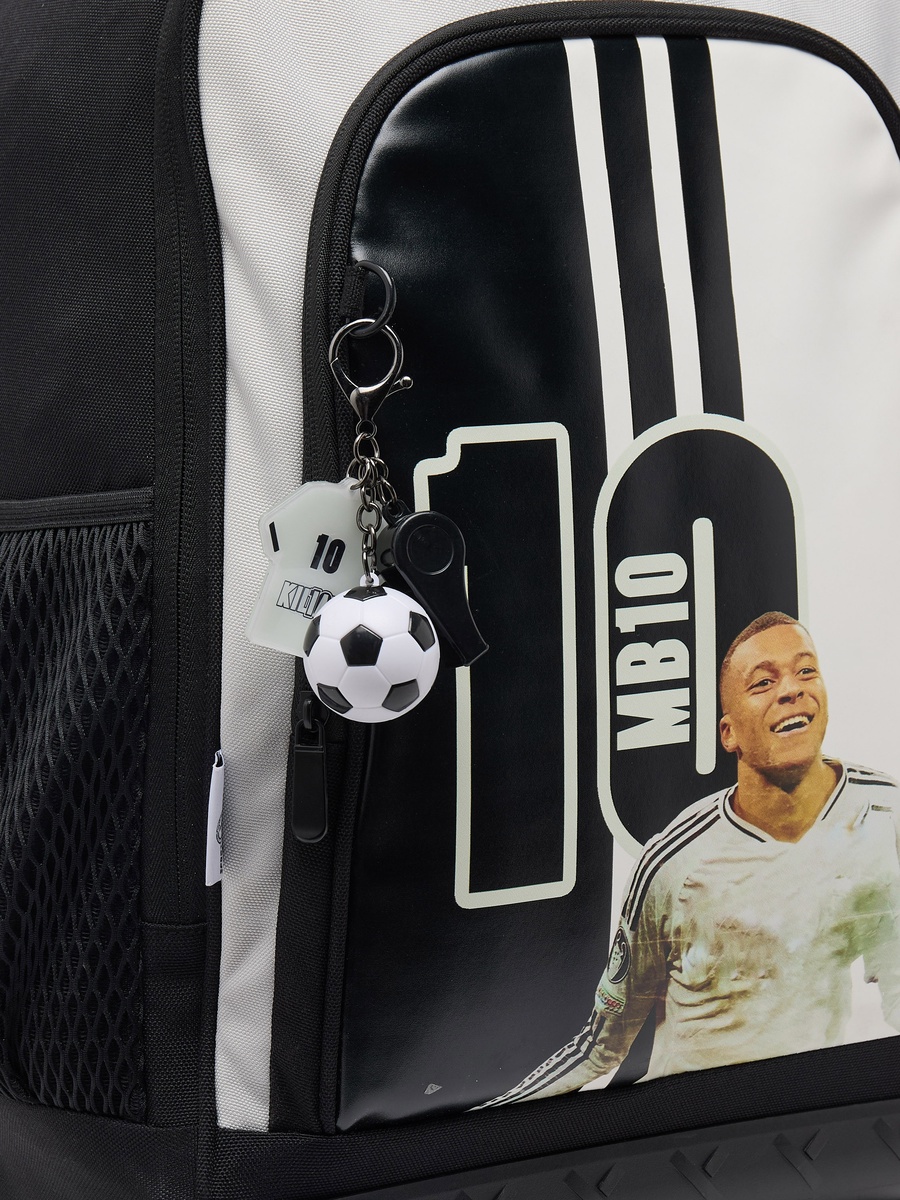 Kylian Mbappe Trolley Bag with Durable Wheels - 18 inches
