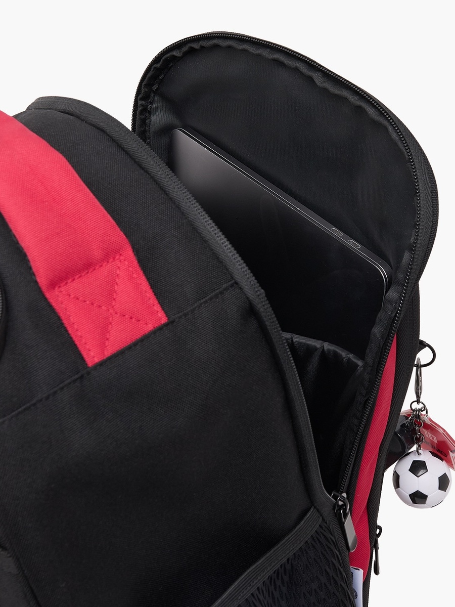 Mo Salah Print Trolley Bag with Durable Wheels - 18 inches