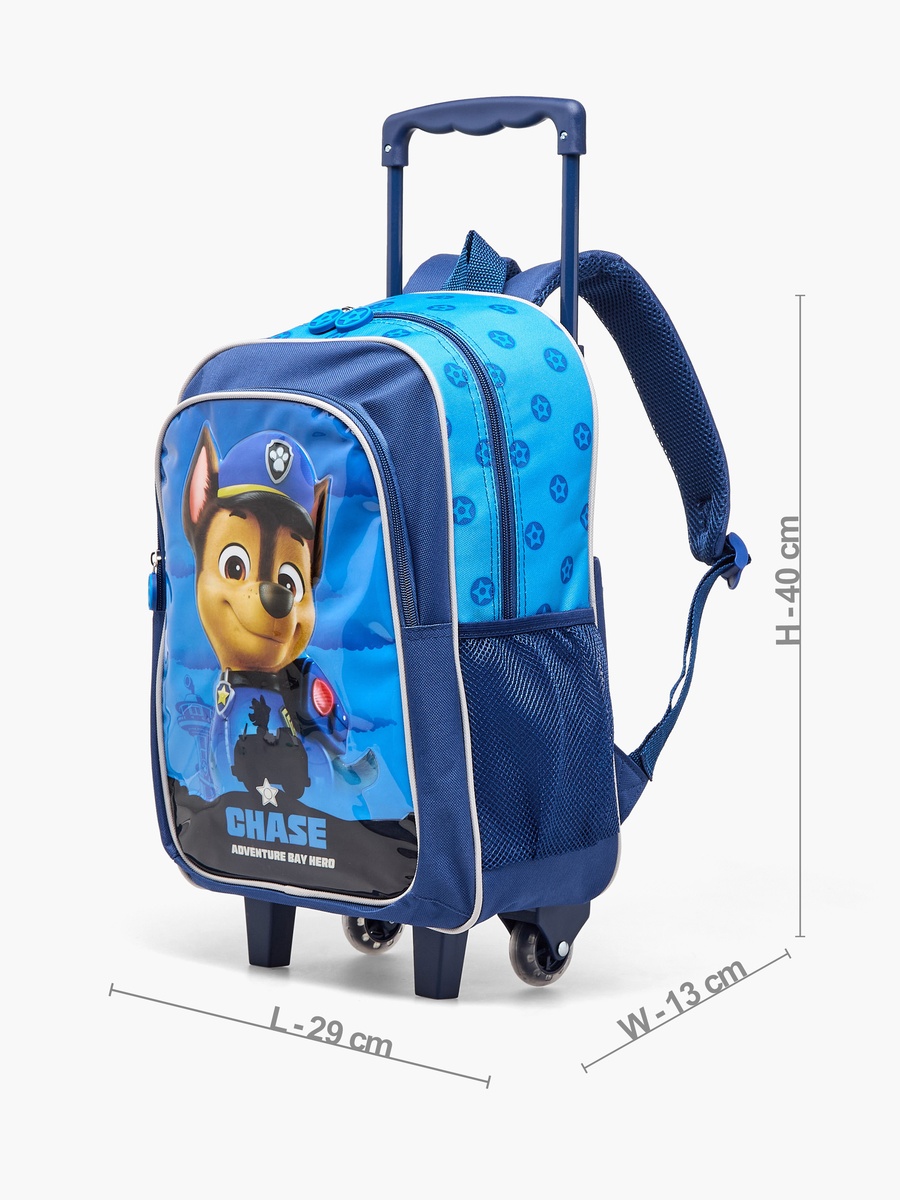 Chase 5-Piece School Trolley Bag Set with Lunch Bag - 16 inches