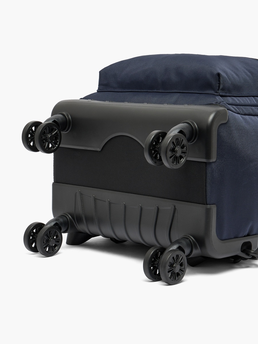Bleach Print Trolley Bag with Padded Straps - 18 inches