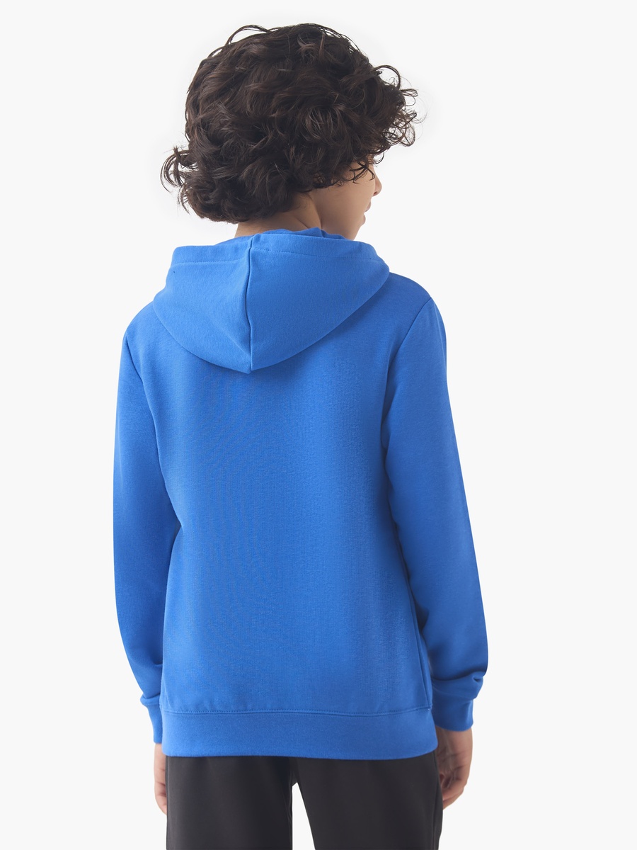 Logo Print Sweatshirt with Long Sleeves