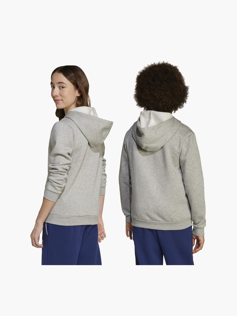 Boys Hooded Sweatshirt with Logo Print and Long Sleeves
