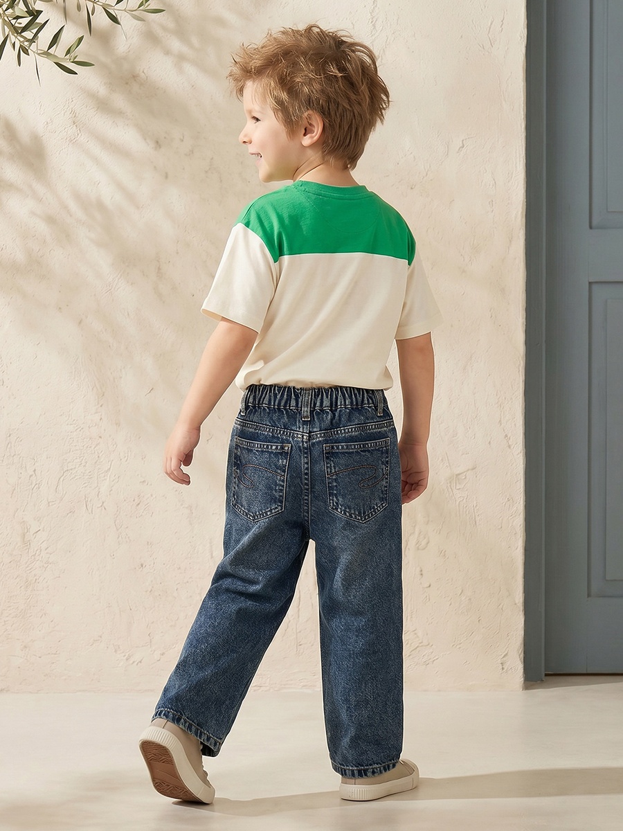 Jeans with Elasticated Waistband