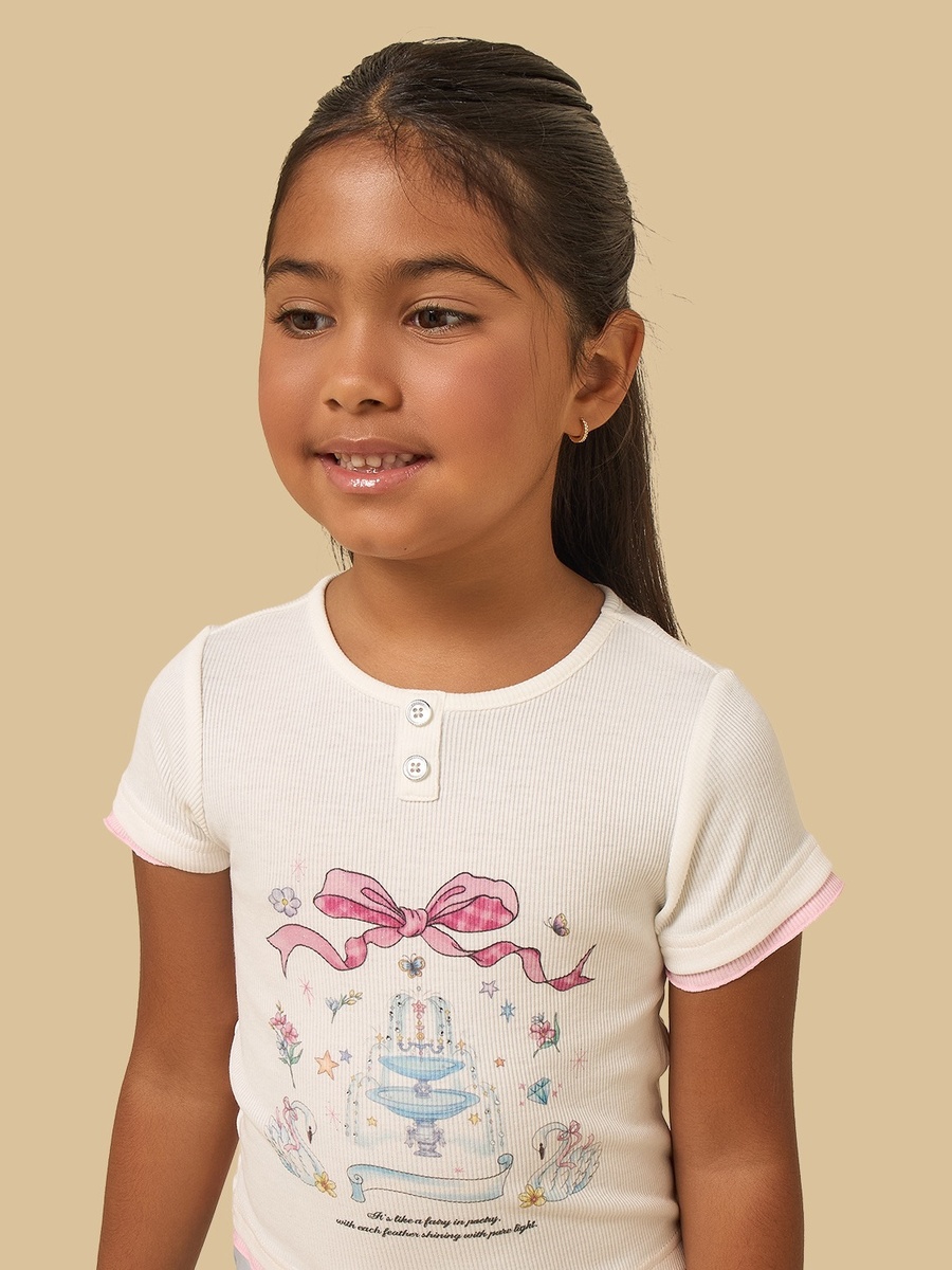 Bow Print T-Shirt