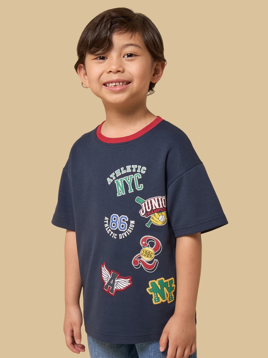 Printed Ringer T-Shirt