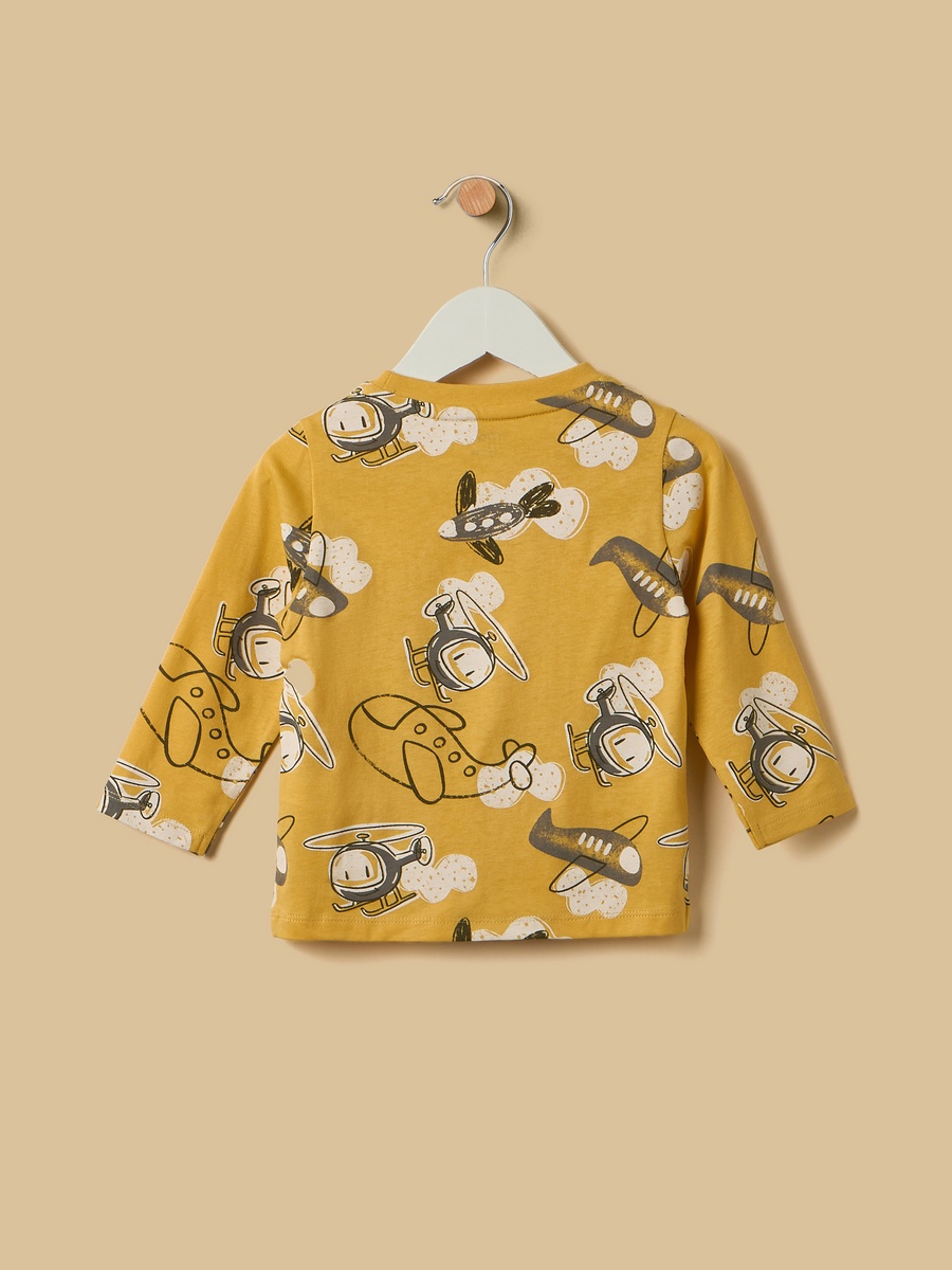 Helicopter Print T-Shirt