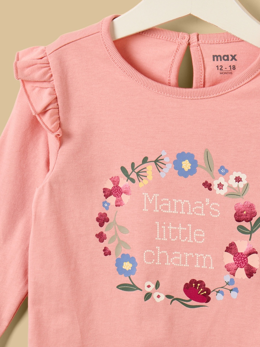 Slogan Print T-Shirt