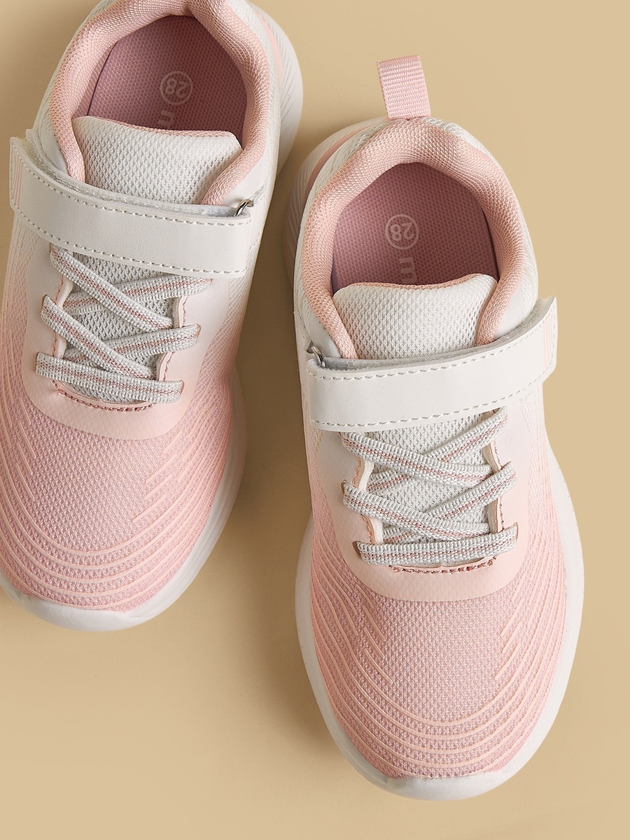 Ombre Sports Shoes with Hook and Loop Closure