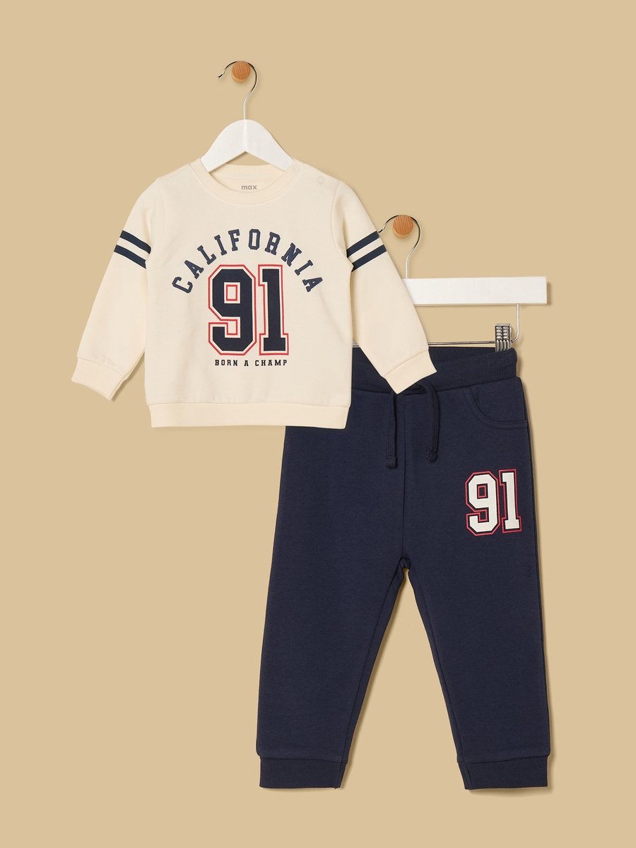 California Print Sweatshirt and Joggers Set