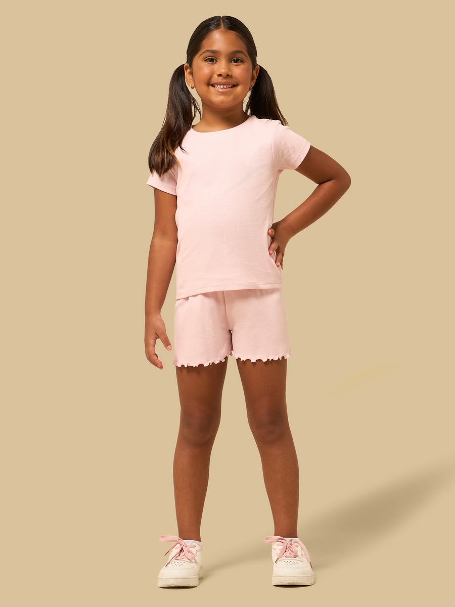 Pack of 2 - Ribbed Short Leggings