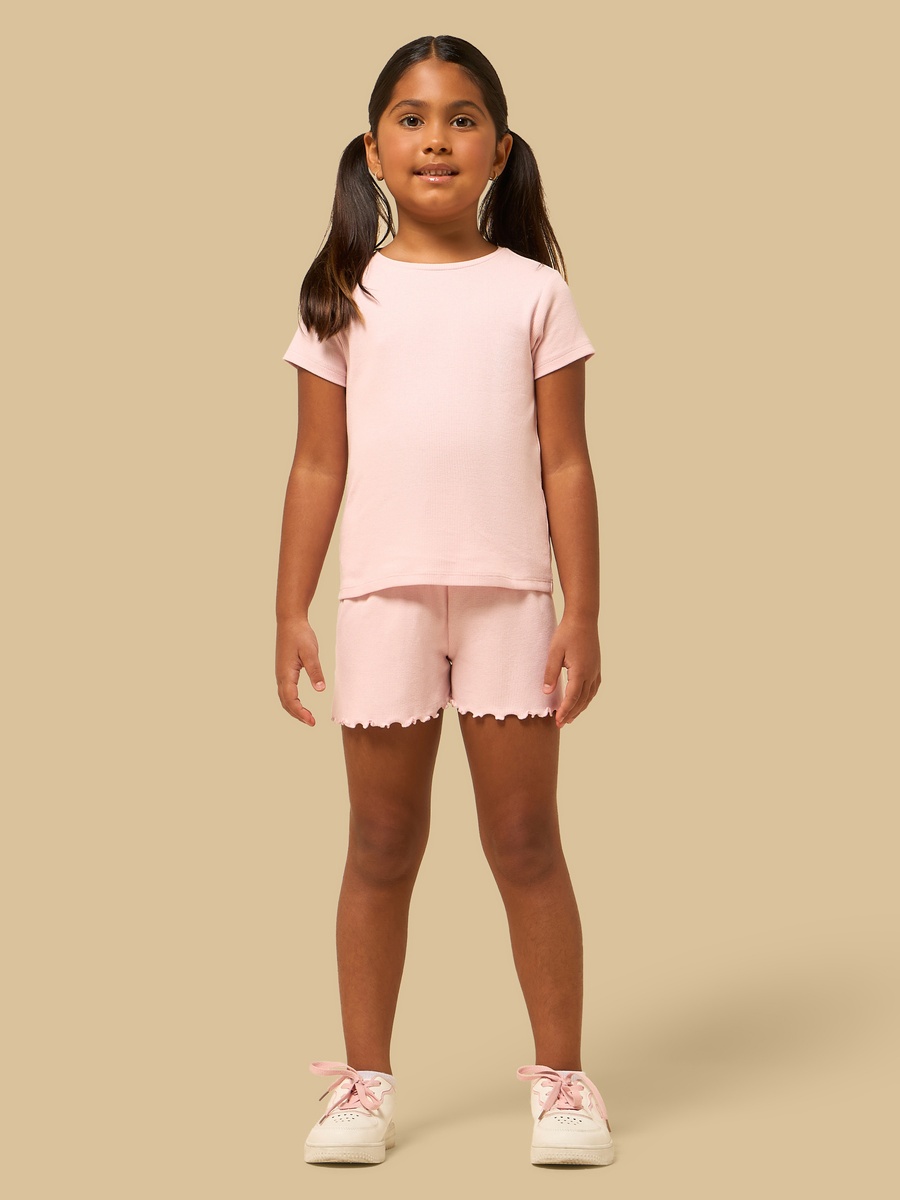 Pack of 2 - Ribbed Short Leggings