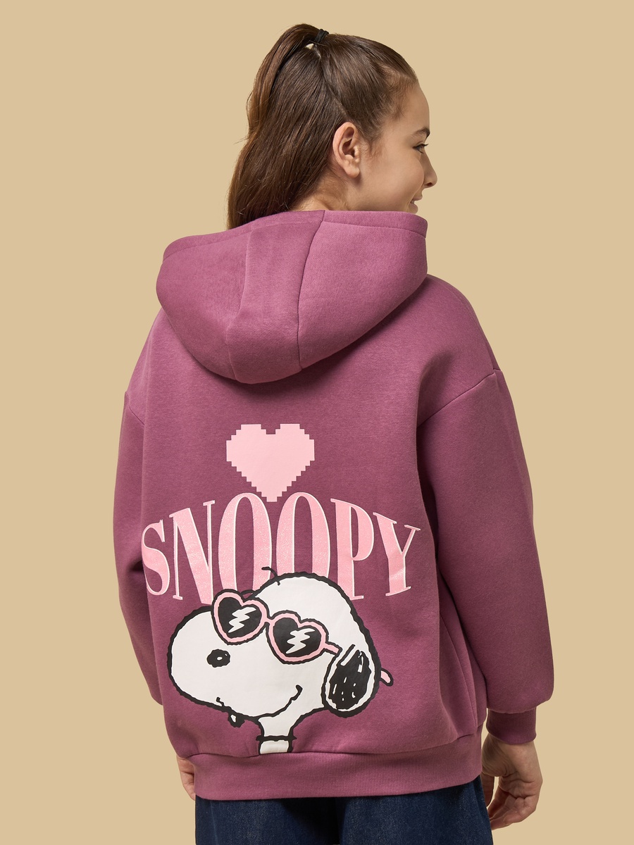 Snoopy Print Hoodie