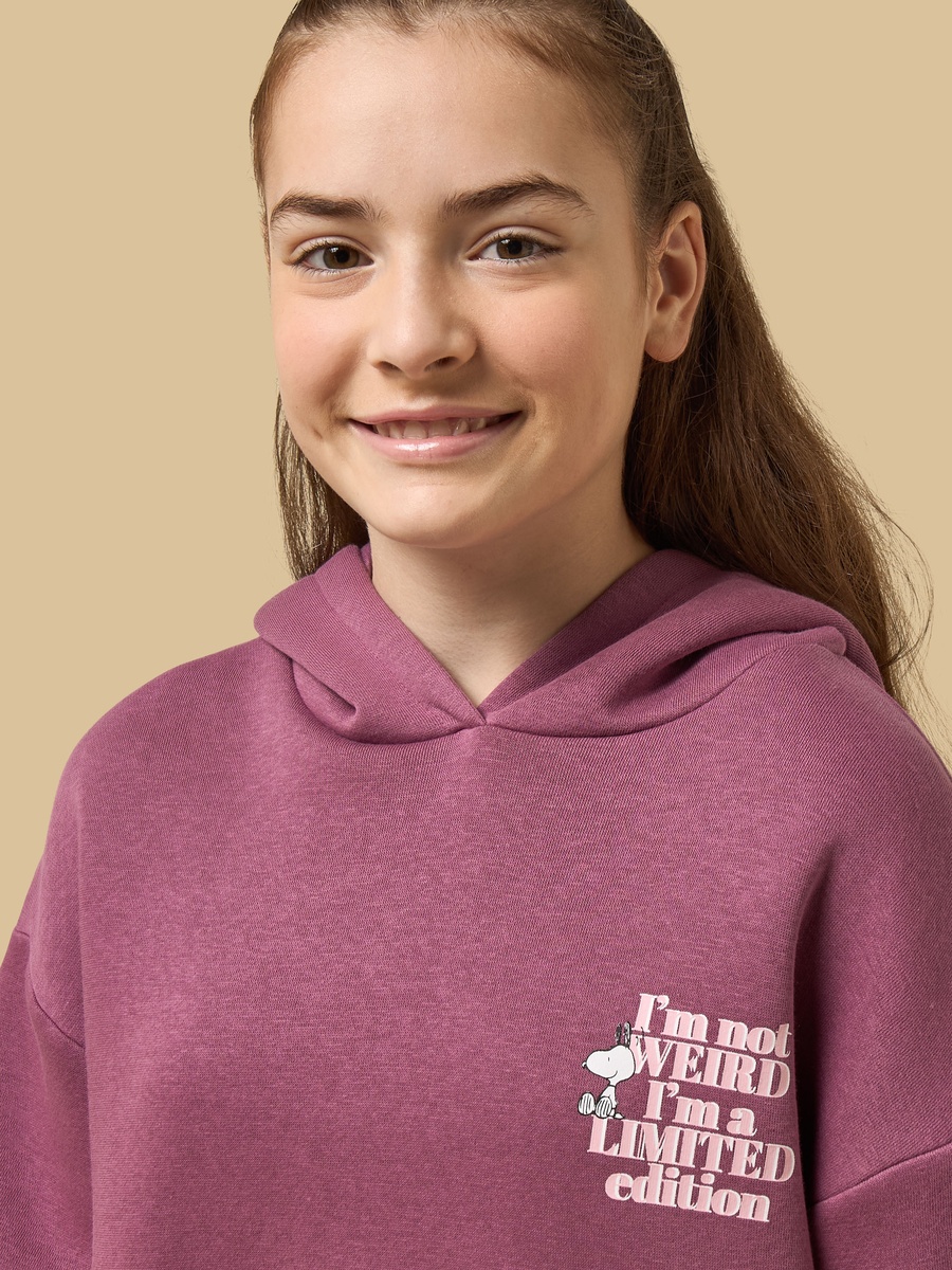 Snoopy Print Hoodie